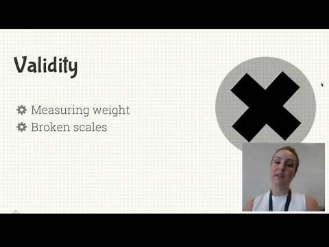 The Language of Research: Validity, Reliability, Credibility and Bias