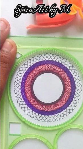 Colorful Spirograph 🔥😍 #shorts