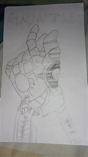 shaded infinity gauntlet