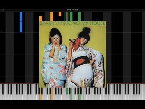 Complaints (Kimono My House 1974) - Sparks Piano Tutorial