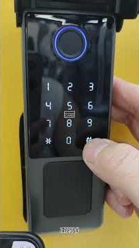 OS523TYF-Register fingerprint-password-connect to tuya smart app