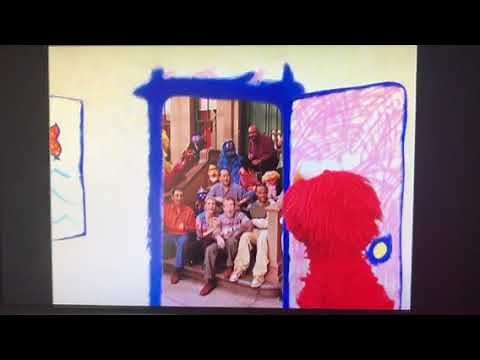 All Sesame Street Friends in Elmo's Door
