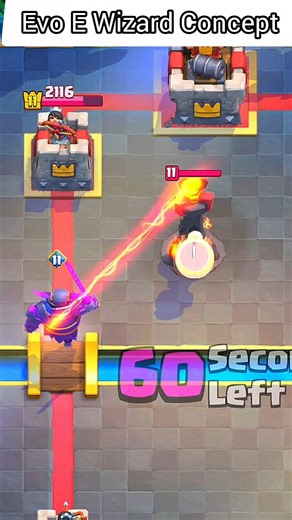 Evo Electro Wizard Concept #clashroyale #shorts