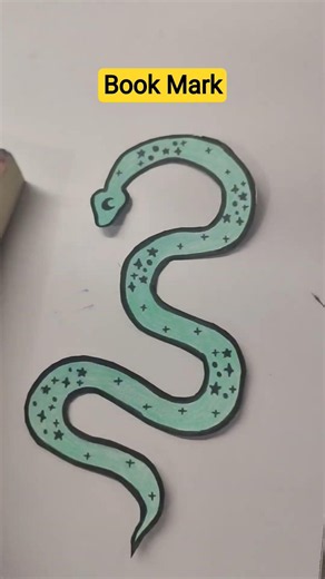 Book Mark #art |Easy bookmark