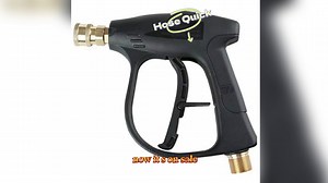 High Pressure Electric Water Pump Car Washer with Quick Connect Nozzles Plastic High Pressure Washer Gun