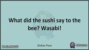 Dishes - Jokes, Puns, Wordplays, and Laughter