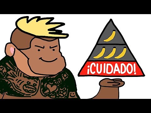 How does a PYRAMID SCAM work (and why many fall for it)? Explained with bananas.