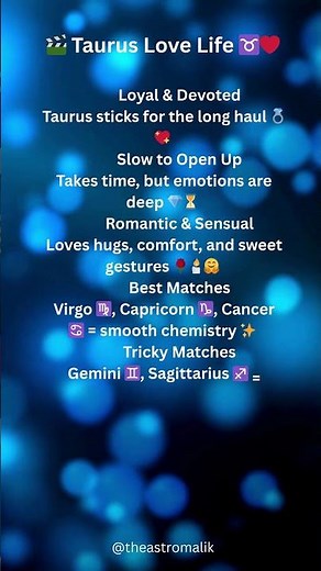 Taurus Love Life Explained ♉❤️ | Loyalty, Romance & Compatibility