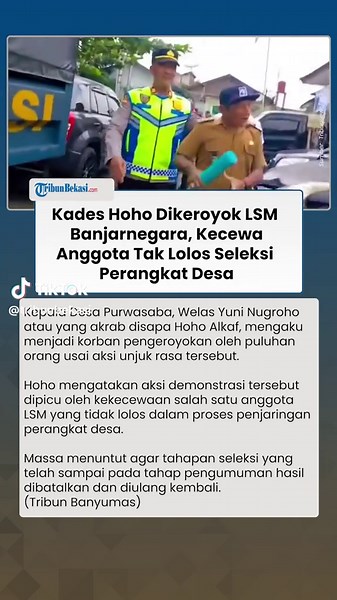Kades Hoho Dikeroyok di Banjarnegara: Kronologi Kejadian