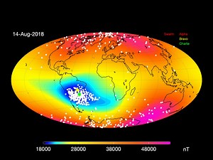 South Atlantic Anomaly impact radiation