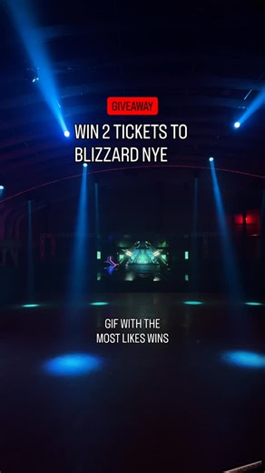 Stage 004 on Instagram: "SYNC YOUR GIF W THE BEAT GIVEAWAY: WIN 2 Tickets to BLIZZARD NYE. Drop a GIF below, the gif with most likes wins. Winner announced Dec 29, 3PM pinned below in comments!"