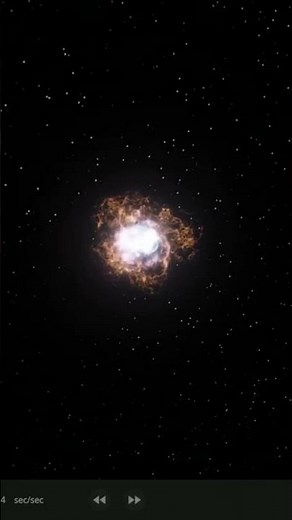 Type Ia Supernova 💥🌌 | White Dwarf Explosion | Universe Sandbox 2 #Shorts
