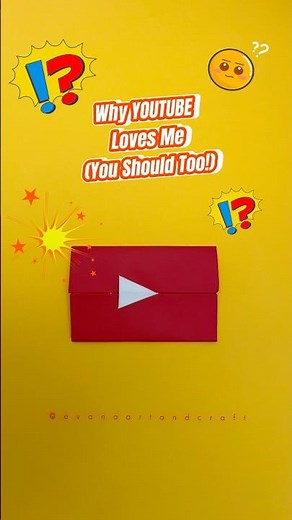 DIY Paper YouTube Play Button