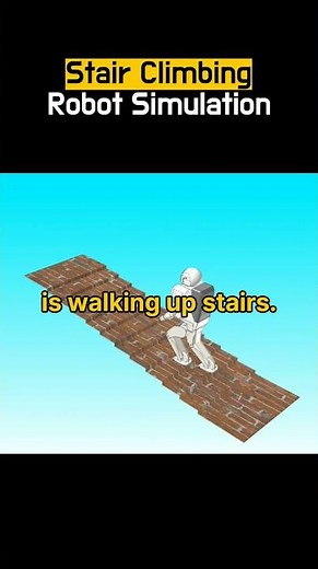 Stair Climbing​ Robot Simulation using RecurDyn