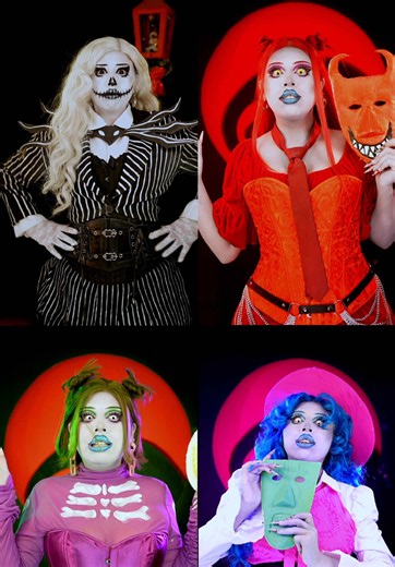 Jack y los Chicos de Oogie Boogie: Maquillaje de Halloween 🎃
