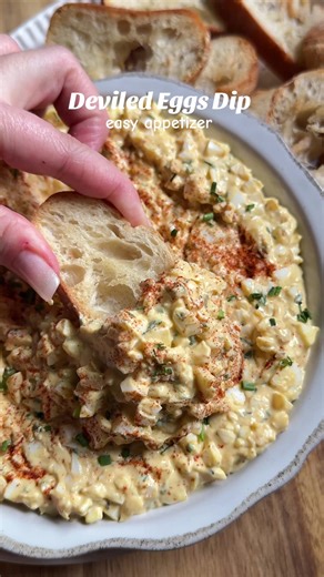 Deviled Egg Dip: Easy Appetizer Recipe