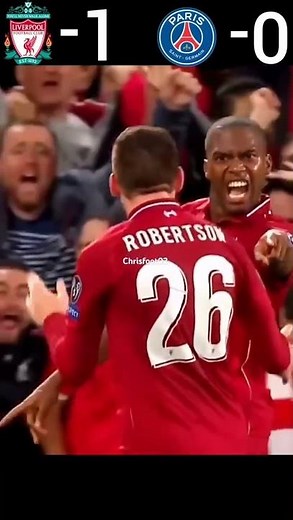 LIVERPOOL-PSG LIGUE DES CHAMPIONS 2018-2019