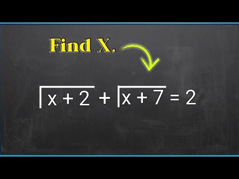 How to Solve Radical Equations