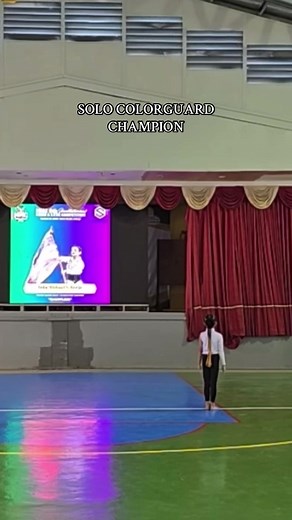 Champion Solo Colorguard Performance in the Philippines 🇵🇭🏆