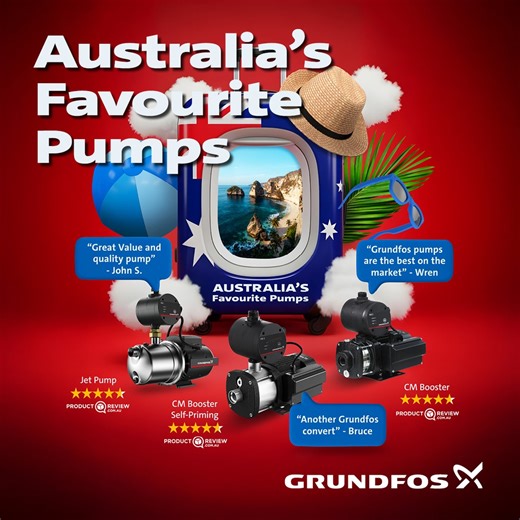 With hundreds of 4.8 star reviews*, Grundfos pumps are the clear favourite across Australia. Discover why homeowners and tradies trust Grundfos. *Ratings on productreview.com.au as at 23/08/25 | Grundfos Home