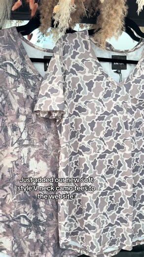 New Camo tees are here! Duck camo & Dark Camo are available 💚 #newarrival #camo #duckcamo