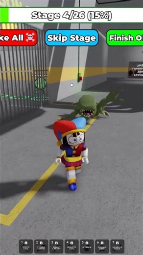 POMNI ESCAPES ALIEN PRISON RUN! 👽🚀 (Roblox Obby)