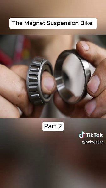 The Magnet Suspension Bike | magnetic suspension bike