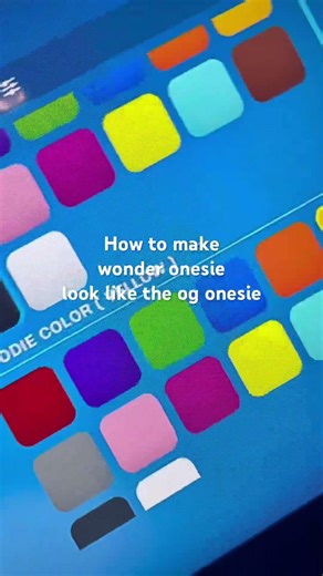 How to Make wonder onesie look like the og onesie