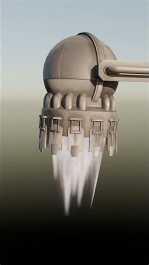 Blender Scifi Jet Engine Testing - SUBSCRIBE #blender #scifi #3danimation