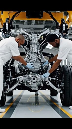 From Steel to Luxury: Maybach S‑Class Assembly #automobile #ai #factory #mercedes