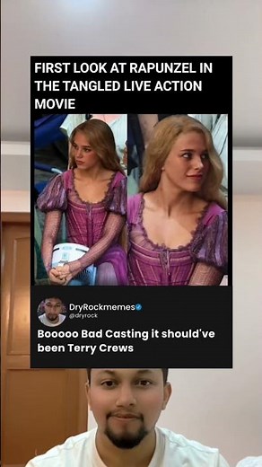 FIRST LOOK AT RAPUNZEL IN THE TANGLED LIVE ACTION MOVIE