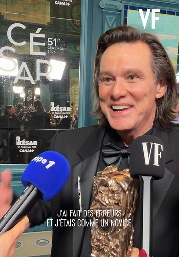 Jim Carrey : Discours Émotionnel aux César 2026 en Français