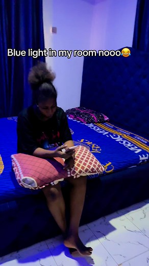 Blue light in my room no ooh I can’t take it 😂😂 who else doesn’t like blue light in their room 😂 #mrsprom #mrprom | Mr prom