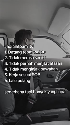 Menjadi Satpam yang Profesional dan Bermakna