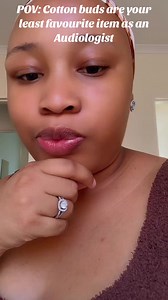 Do not use anything smaller than your index finger to clean your ears. #audiology #earcleaning #waxremoval #cottonbuds #viral #fyp