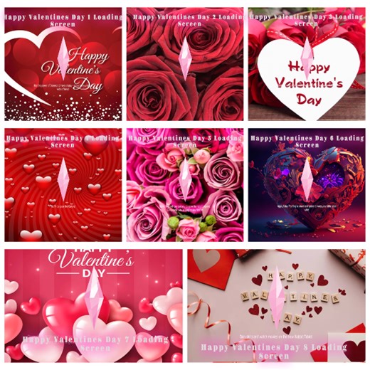 Valentine's Day Loading Screen by SimmerMods