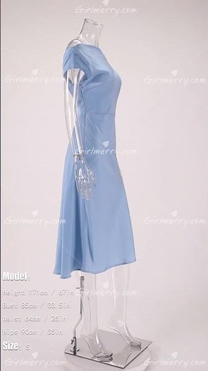 Girlmerry Sexy non-stretch solid color slit backless hollow satin midi dress Wholesale AA015481