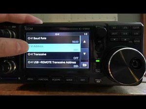 Icom IC 7300 | How to configure JT65