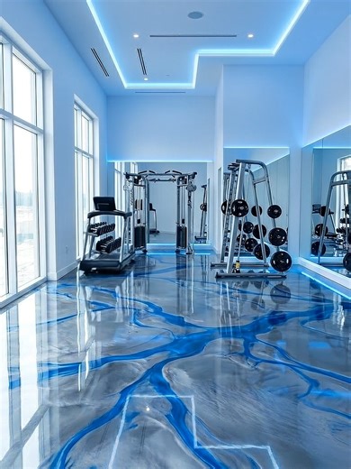 ‏High-Tech Home Gym