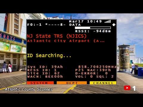 🔴Atlantic County, New Jersey (USA) -- LIVE 24/7 scanner feed