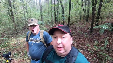 Buried at a historic US military camp - silver coin was waiting