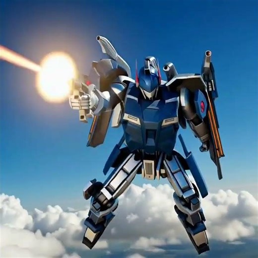 AIRPLANE turns into a ROBOT in Mid Air?