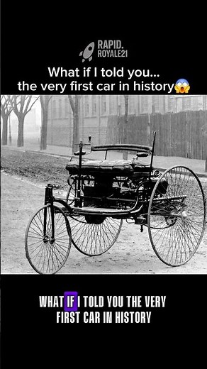 The World’s First Car: Benz Patent-Motorwagen (1886)