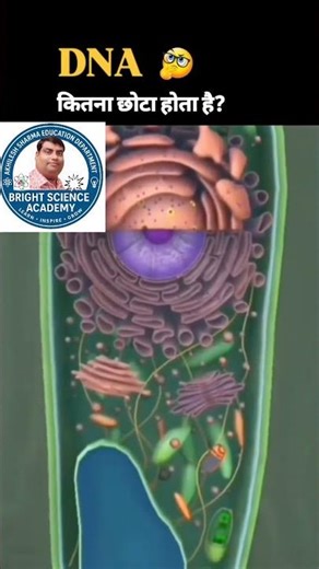@DNA Molecule कितना छोटा होता है? | DNA Size Explained in Hindi