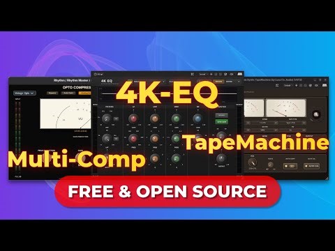 Luna Co Audio Free Plugins Bundle – 4K EQ, Multi Comp & Pro Tape Emulations – No Talking