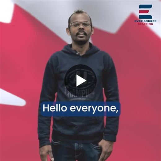 #eversourcestaffing #employeetestimonial #realstories #workincanada #canadajobs #hiringnow #staffingsolutions #diversityandinclusion #immigrantsuccess #newbeginnings #careergrowth #lifeincanada… | Ever Source Staffing Solutions Inc.