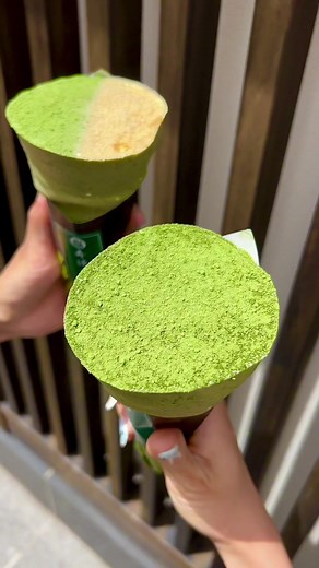 抹茶クレープの魅力：京都宇治産使用
