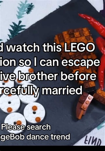 LEGO Stop Motion Escape from Abusive Brother