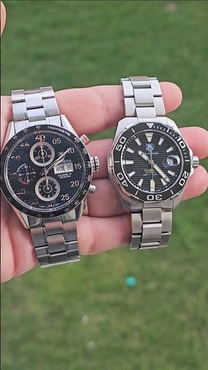 TAG Heuer Carrera Calibre 16vsTAG Heuer Aquaracer Calibre 5 🥊⌚Chronograph or Diver?