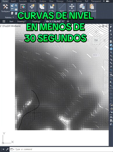 Curvas de nivel en menos de 1 minuto | Descarga datos topográficos para Civil 3D ¿Necesitas información topográfica para comenzar un proyecto? En este video te muestro cómo obtener curvas de nivel, puntos topográficos en formato CSV y mapas de elevación de forma rápida utilizando mi aplicación. Solo debes escribir el nombre de la ciudad, seleccionar el área de interés y descargar los archivos listos para utilizarlos en Civil 3D u otro software de ingeniería. Con estos datos podrás generar superf